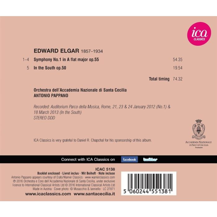 Elgar: Symphony No. 1; Concert Overture ‘In the South’ - slide-1