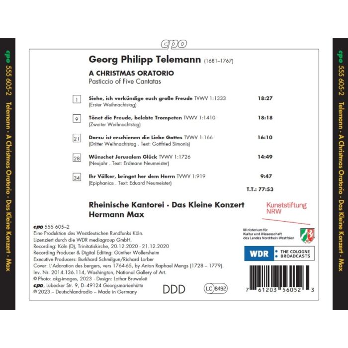 Telemann: A Christmas Oratorio - Pasticcio - slide-1