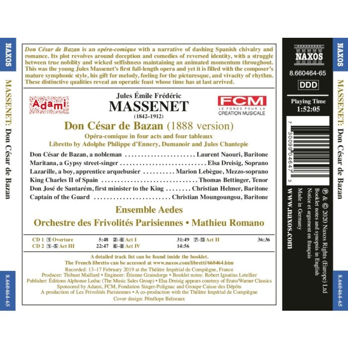 Massenet: Don Cesar de Bazan - slide-1