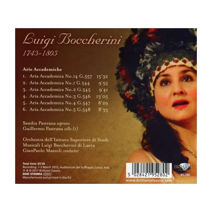 Boccherini: Arie accademiche for Soprano and Orchestra - slide-1