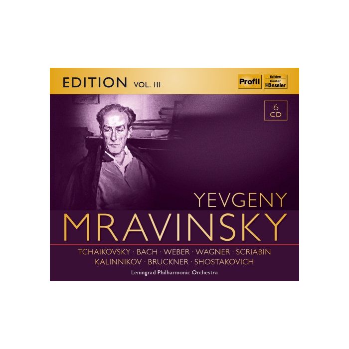 Yevgeny Mravinsky Edition Vol. 3 - Tchaikovsky; Bach; Weber; Wagner; Scriabin; Bruckner; ...