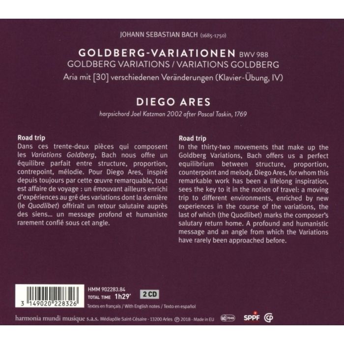 Bach: Goldberg Variations BWV988 - slide-1
