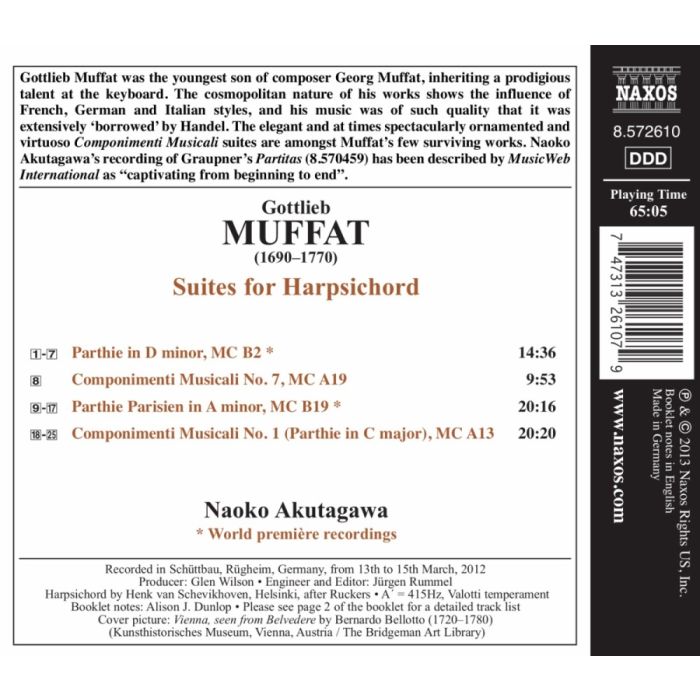 Muffat: Componimenti Musicali - Suites for Harpsichord - slide-1