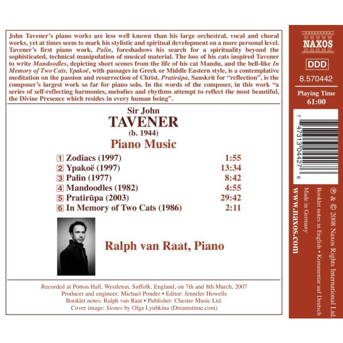 Taverner: Piano Music - slide-1