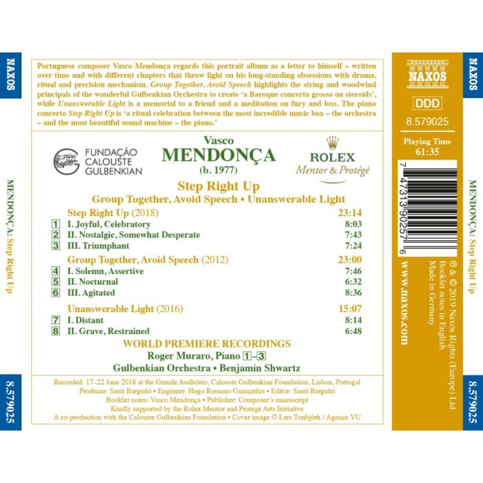 Mendonça: Step Right Up - slide-1