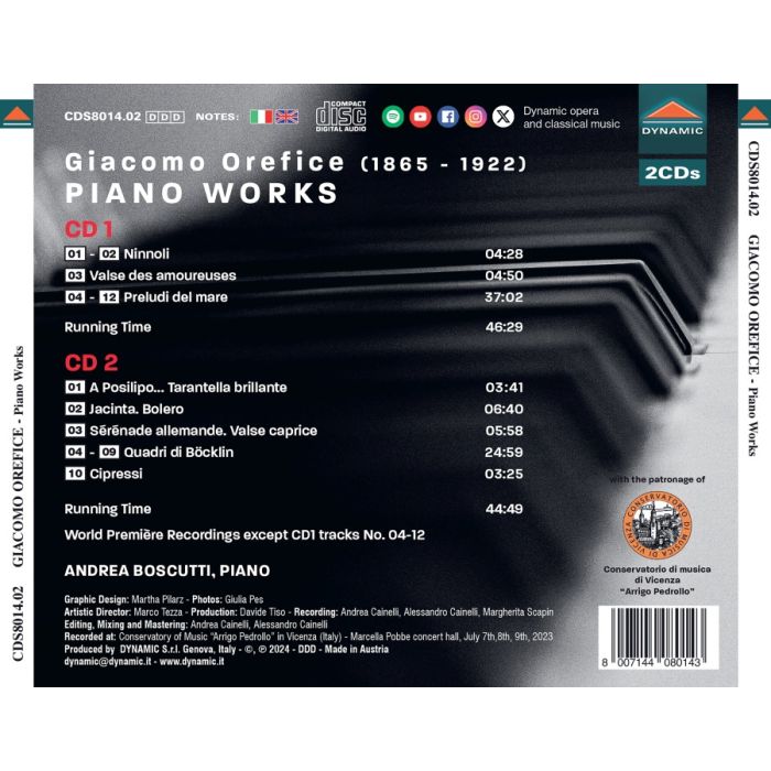 Orefice: Piano Works - slide-1