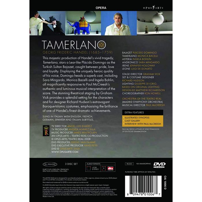 Handel: Tamerlano - slide-1