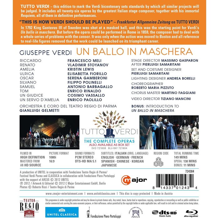 Verdi: Un ballo in Maschera / Tutto Verdi - slide-1