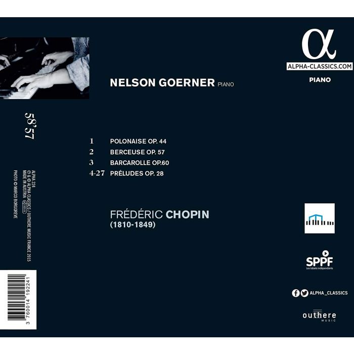 CHOPIN: 24 Préludes; Barcarolle; Polonaise; Berceuse - slide-1