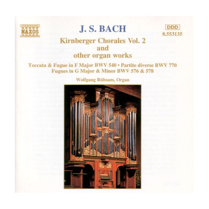 BACH: Kirnberger Chorales vol. 2
