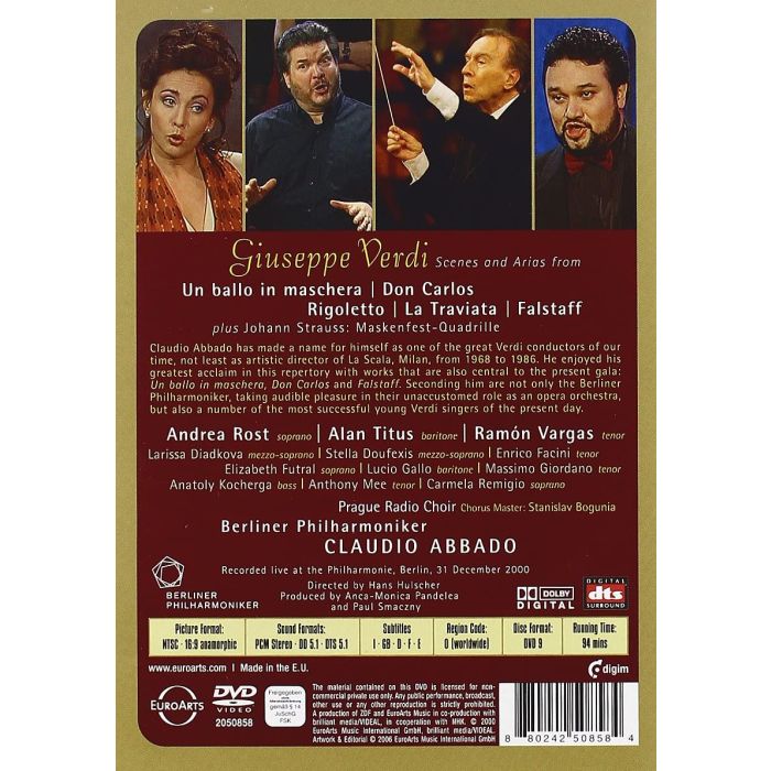 Verdi: GALA FROM BERLIN - slide-1