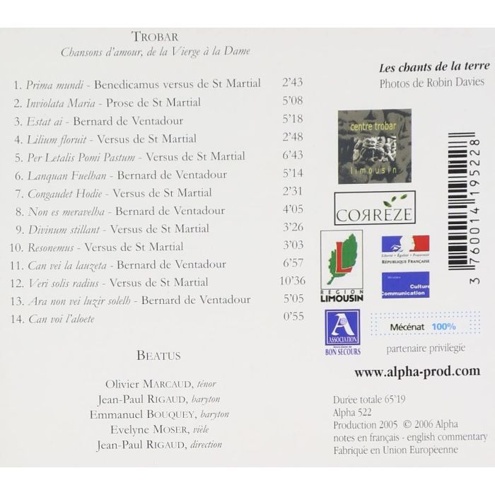 Trobar - Chansons d’amour - slide-1