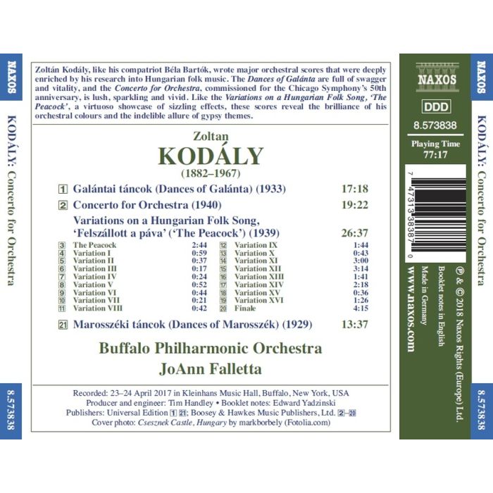 Kodály: Concerto for Orchestra - slide-1