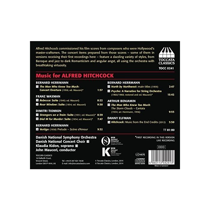 Music for Alfred Hitchcock - muzyka z filmów - slide-1