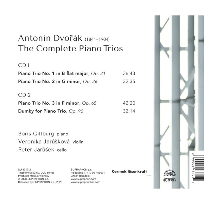 Dvořák: The Complete Piano Trios - slide-1