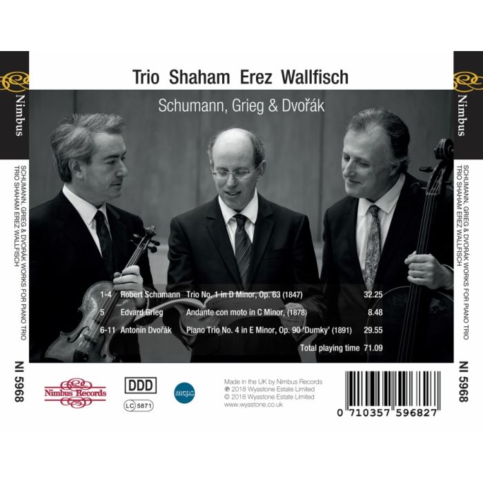 Schumann; Dvorak; Grieg: Works for Piano Trio - slide-1