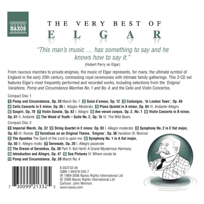 THE VERY BEST OF ELGAR - slide-1