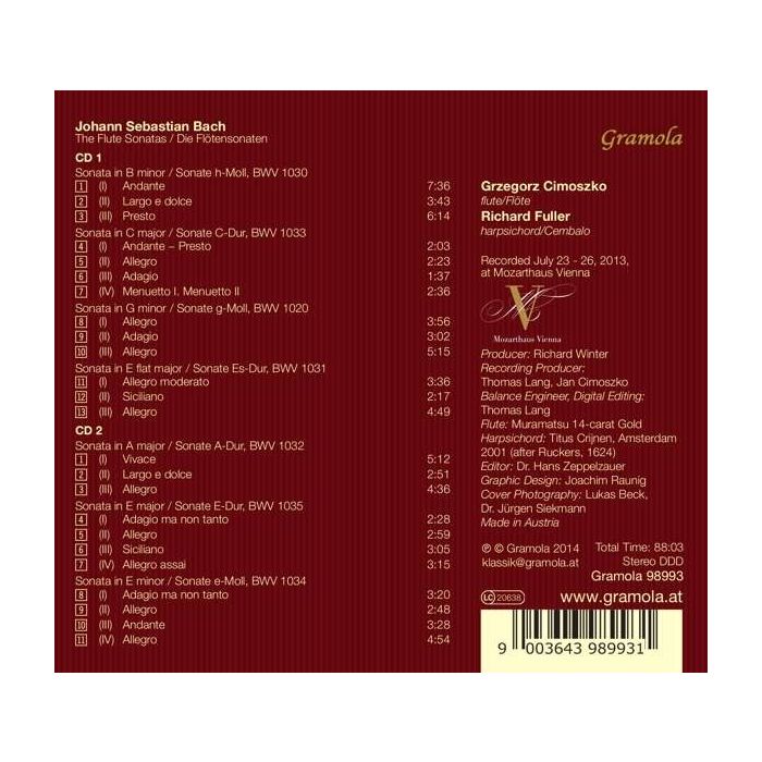 Bach: The Flute Sonatas - slide-1