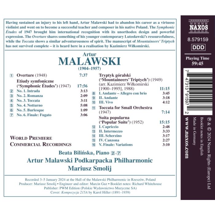 Malawski: Orchestral Works - slide-1