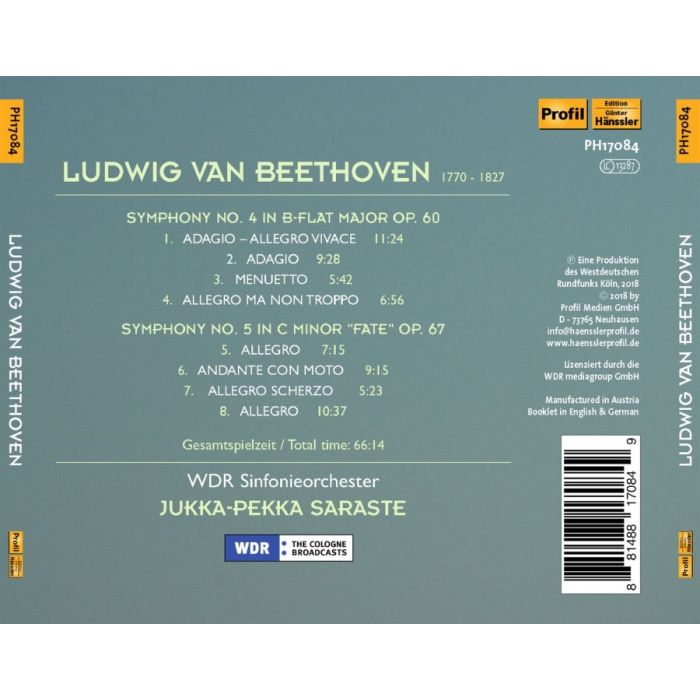 Beethoven: Symphonies 4 & 5 - slide-1