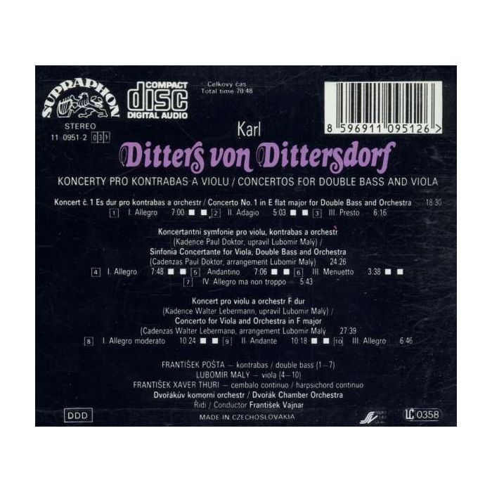 Dittersdorf: Kontrabaßkonzert Nr.1 - slide-1