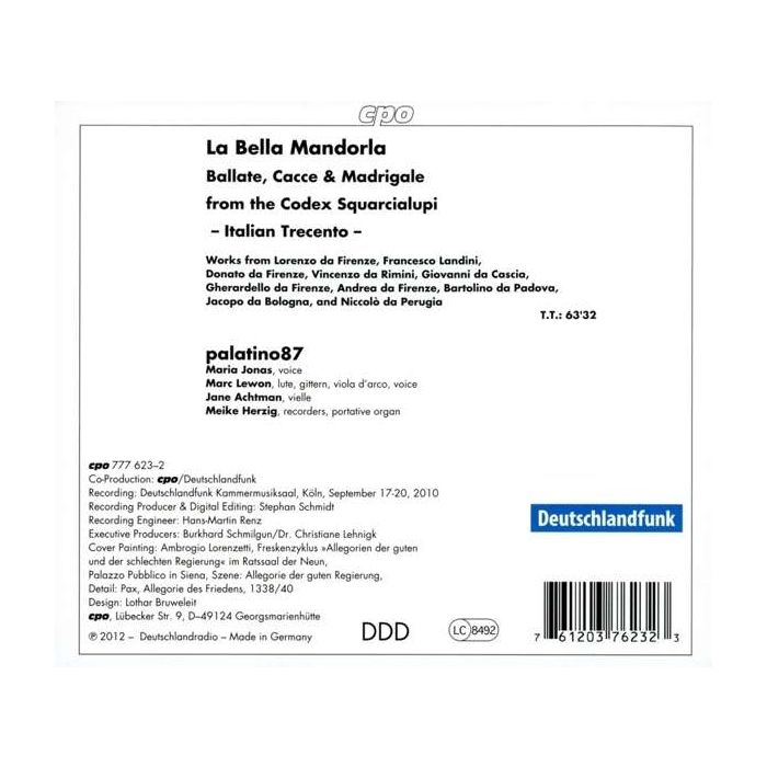 La Bella Mandorla - Madrigals from the Codex Squarcialupi - slide-1