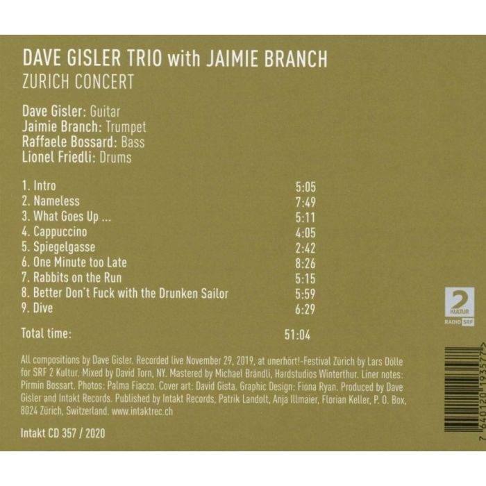 Dave Gisler Trio: Zurich Concert - slide-1