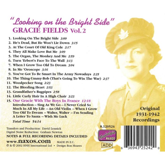 GRACIE FIELDS vol. 2 - slide-1