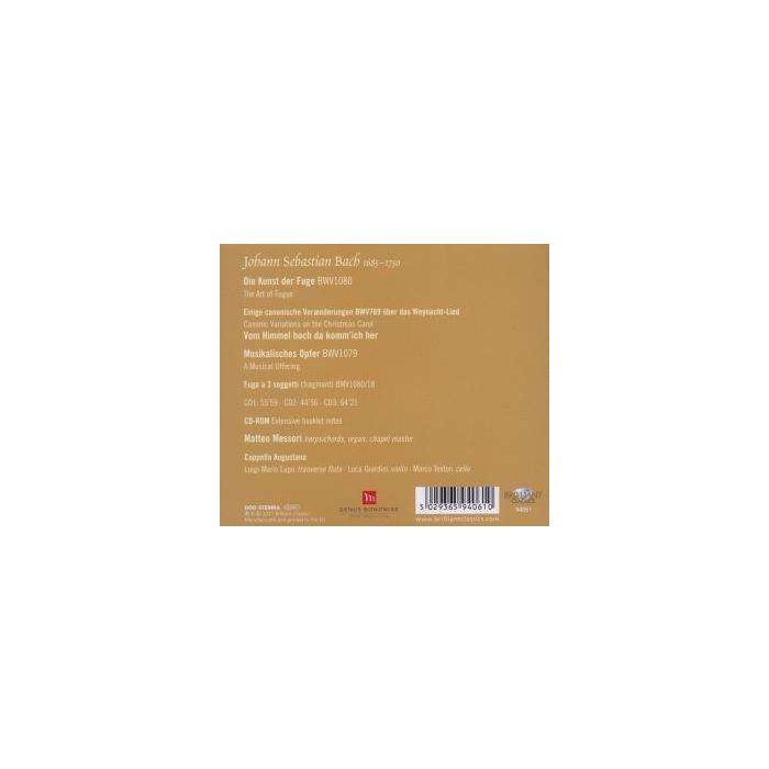 BACH: Die Kunst Der Fuge BWV1080 - slide-1