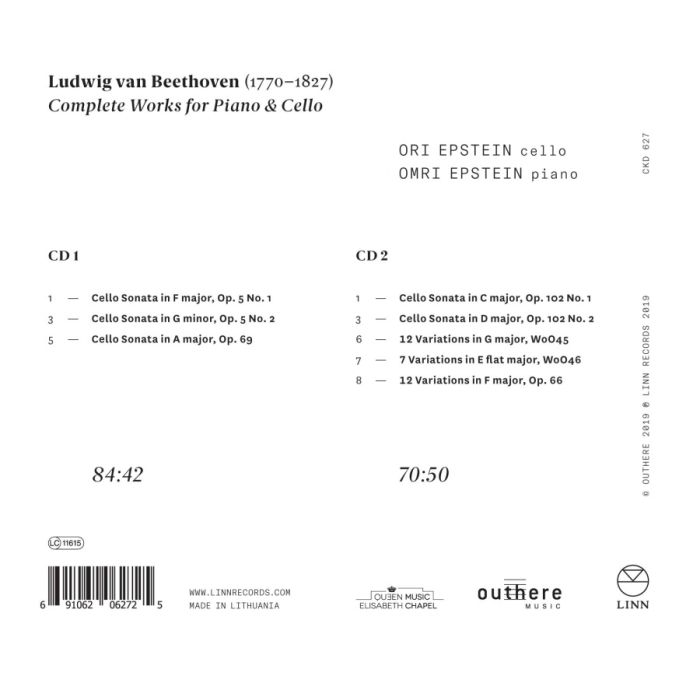Beethoven: Complete Works for Piano & Cello - slide-1