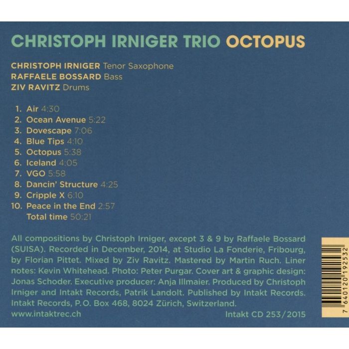 Christoph Irniger Trio : Octopus - slide-1