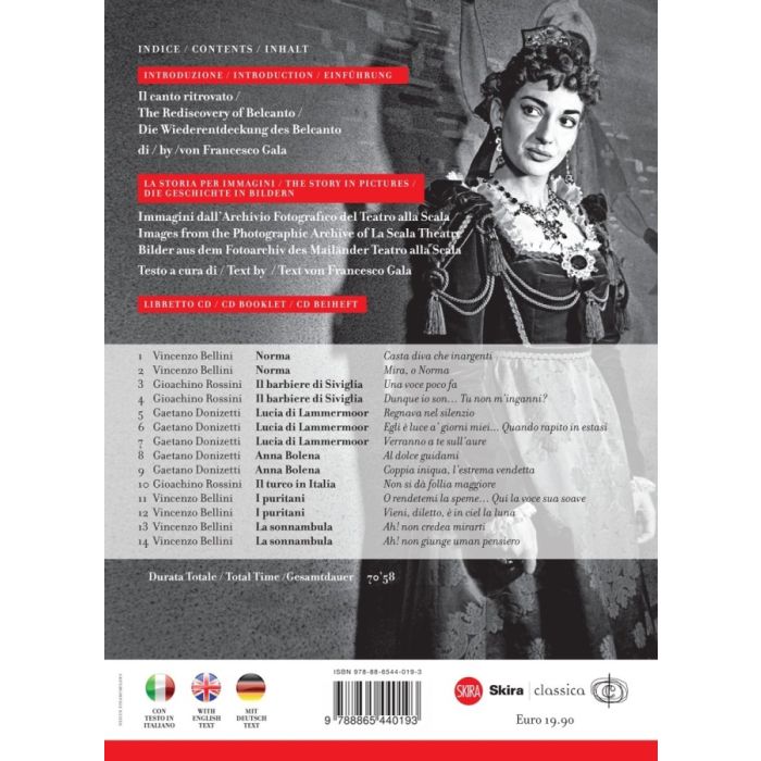 Callas alla Scala Vol. 1 - belcanto, arie: Norma, Il Barbiere di Siviglia, Lucia di Lammermoor, La Sonnambula, Anna Bolena, Il Turco in Italia, I Puritani - slide-1
