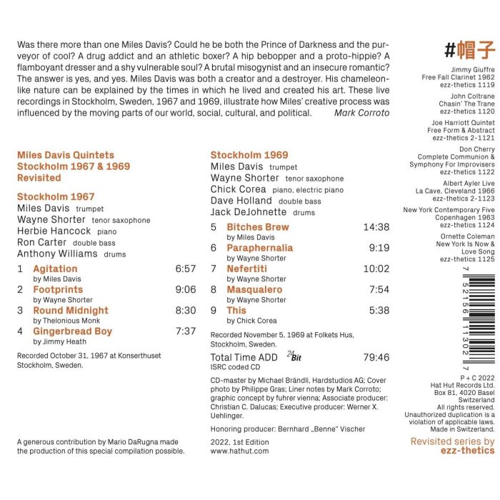 Miles Davis: Quintets Stockholm Live 1967 & 1969 Revisited - slide-1
