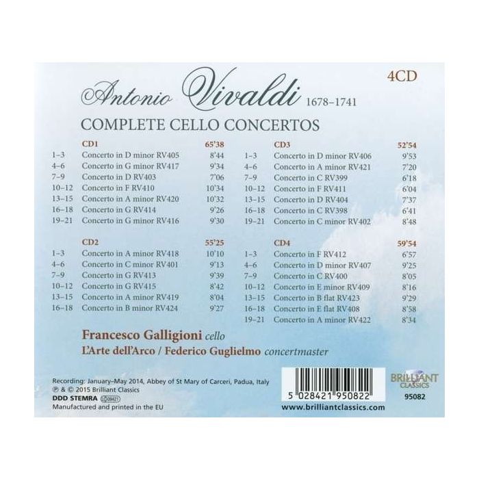 Vivaldi: Complete Cello Concertos - slide-1
