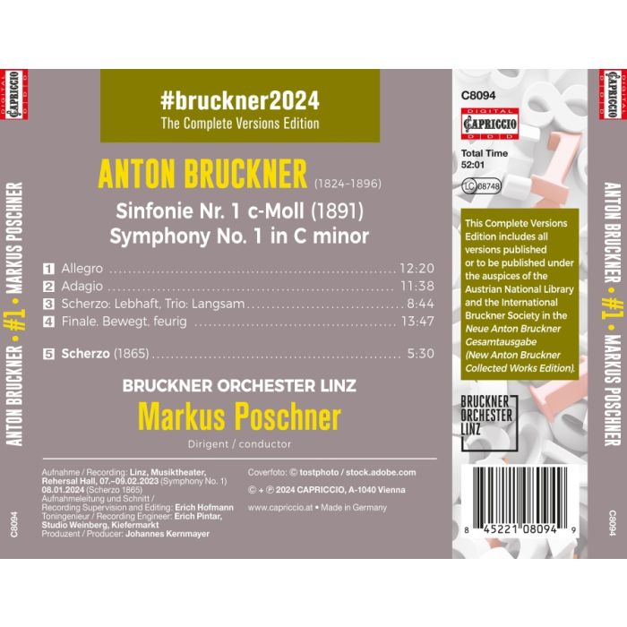 Bruckner: Symphony No. 1 - slide-1