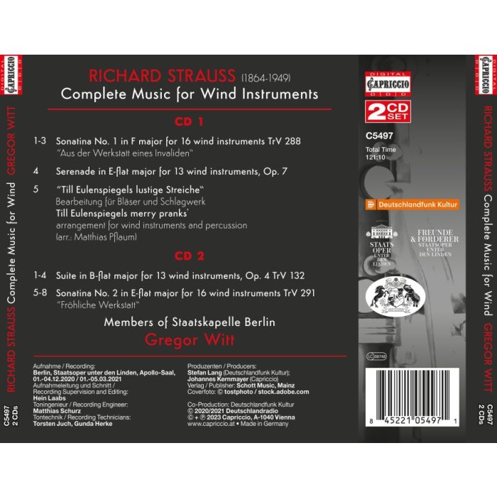Strauss: Complete Music for Wind Instruments - slide-1
