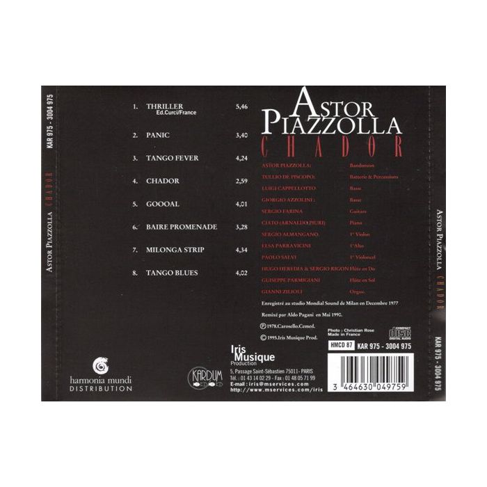 Piazzolla: Chador - slide-1