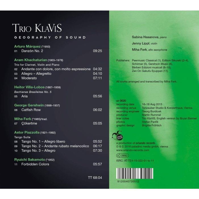 Geography of Sound – Khachaturian,Villa-Lobos,  Gershwin,  Piazzolla - slide-1