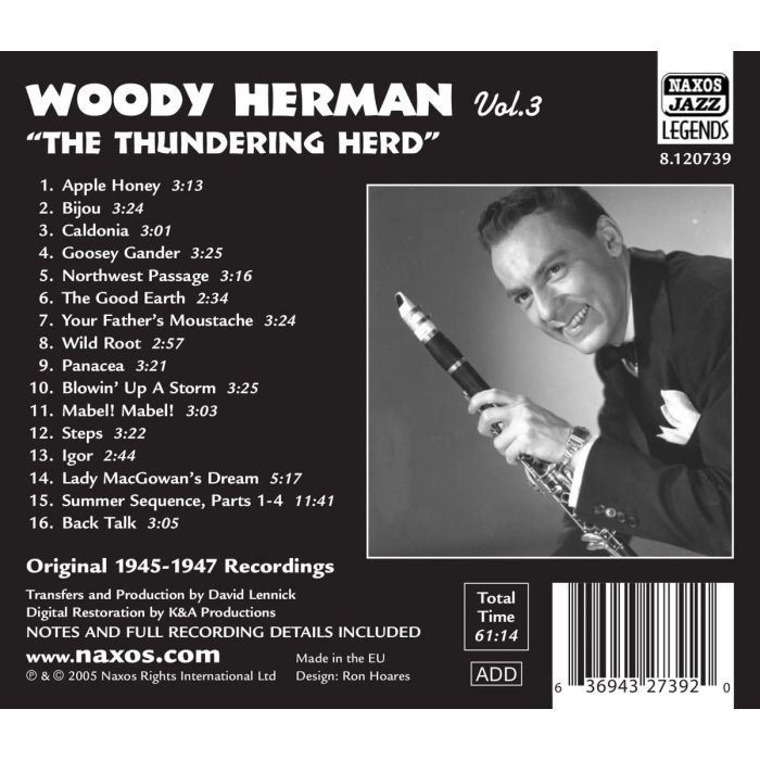 WOODY HERMAN - THUNDERING HERD - slide-1