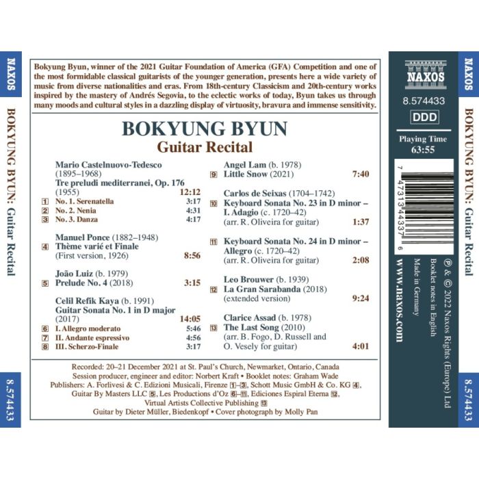 Bokyung Byun - Guitar Laureate Recital - slide-1