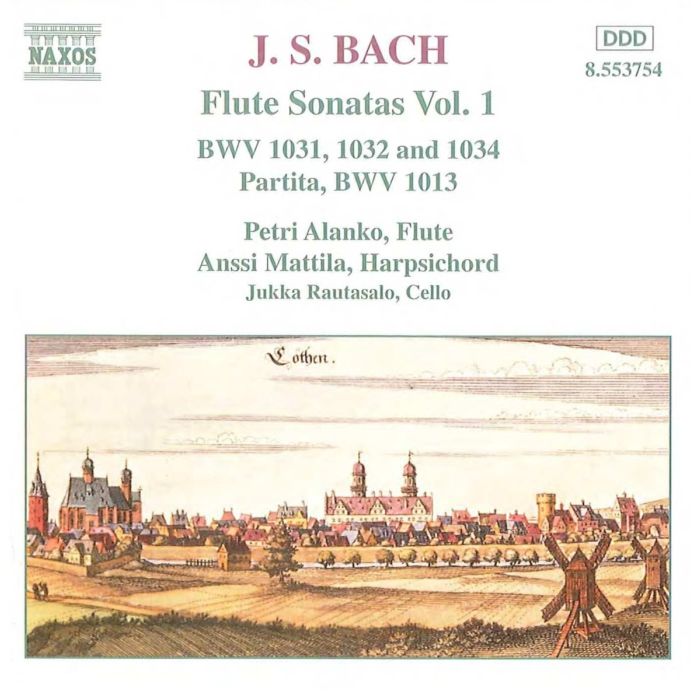 BACH: Flute Sonatas vol. 1