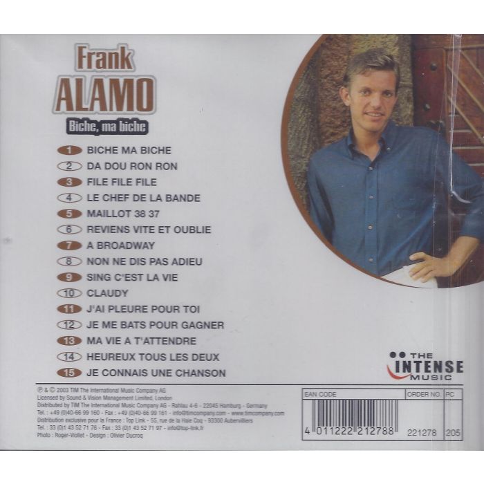 Frank Alamo ‎– Biche, Ma Biche - slide-1