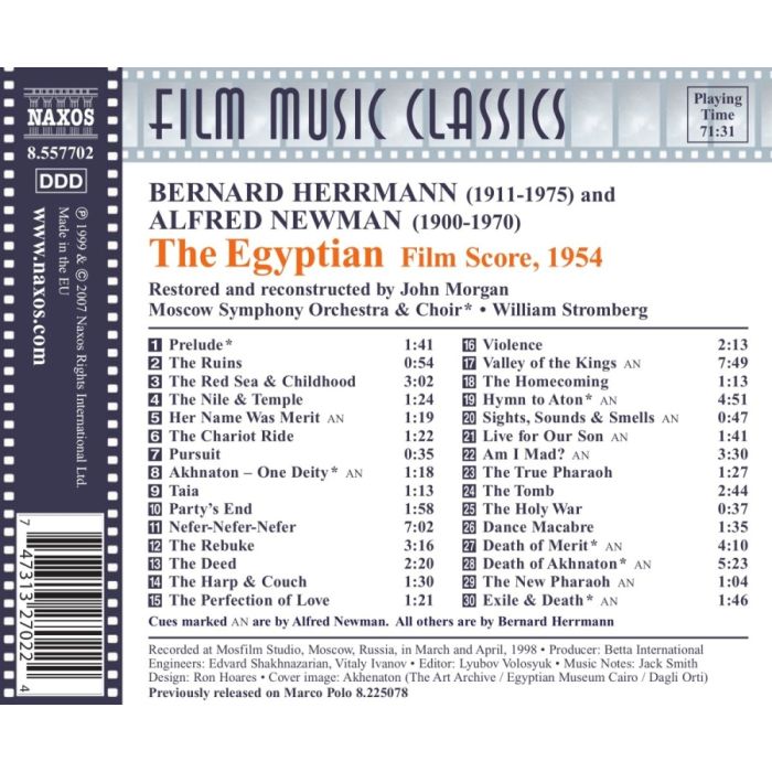 HERRMAN/NEWMAN: The Egyptian - slide-1