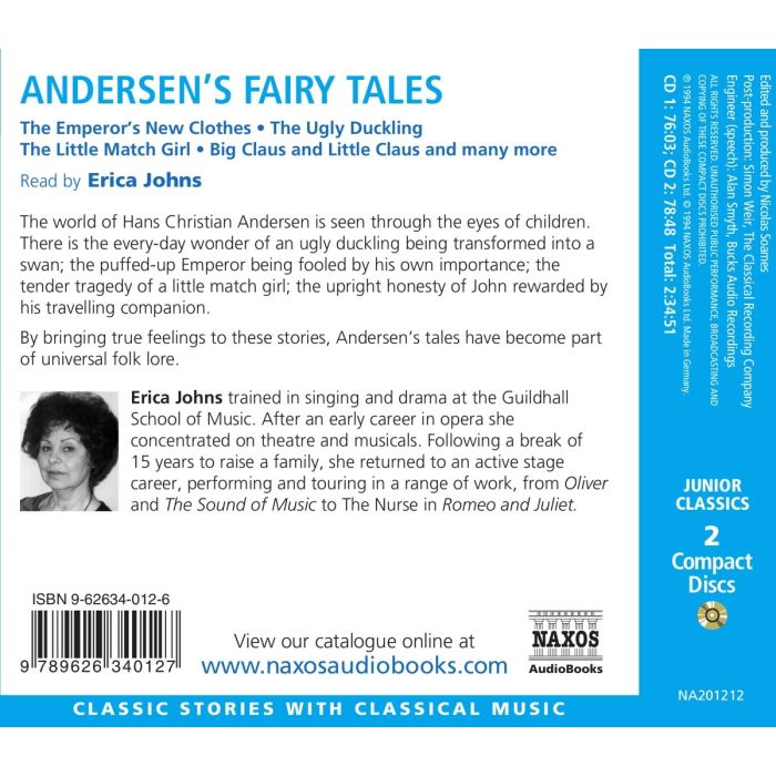 Andersen's Fairy Tales: The Ugly Duckling, The Emperor's New Clothes, etc. (Children's Classics) - slide-1
