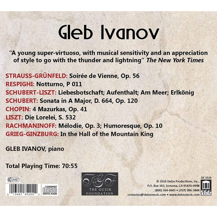 Chopin; Grieg; Liszt; Rachmaninov; Respighi; Schubert; Strauss - slide-1