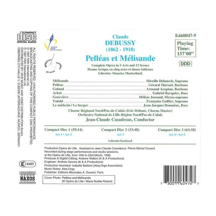 DEBUSSY: Pelleas et Melisande - slide-1