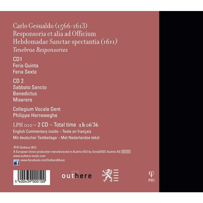 Gesualdo: Responsoria 1611 - slide-1