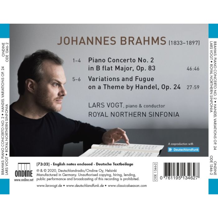 Brahms: Piano Concerto No. 2; Handel Variations - slide-1