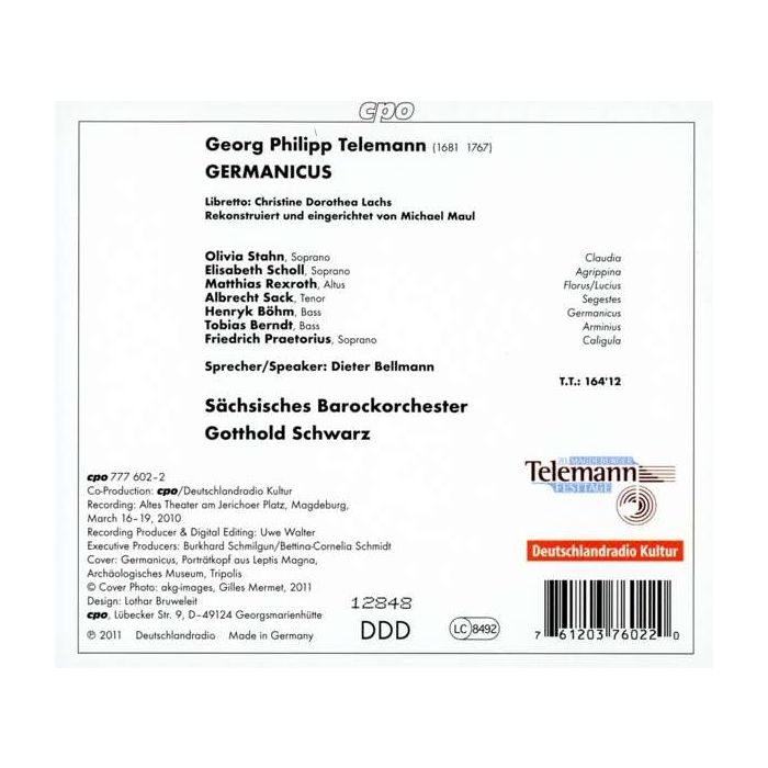Telemann: Germanicus - slide-1