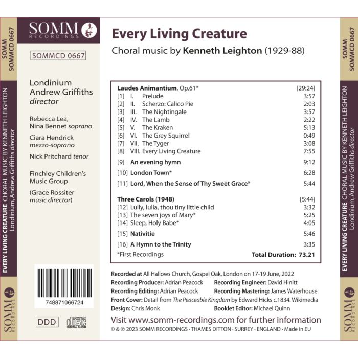 Leighton: Every Living Creature - slide-1